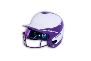 MoVision Batters Helmet Visor - Ice Queen