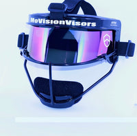 MoVision Batters Helmet Visor - Cotton Candy
